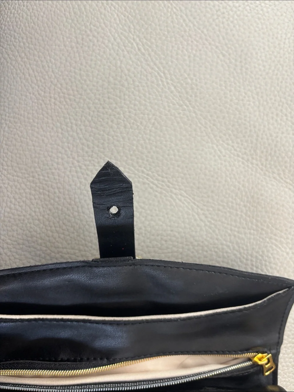 Balenciaga compact leather